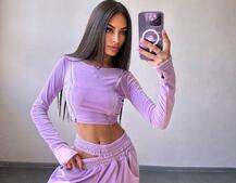 Велюровий комплект  | PUSHKA SHOP