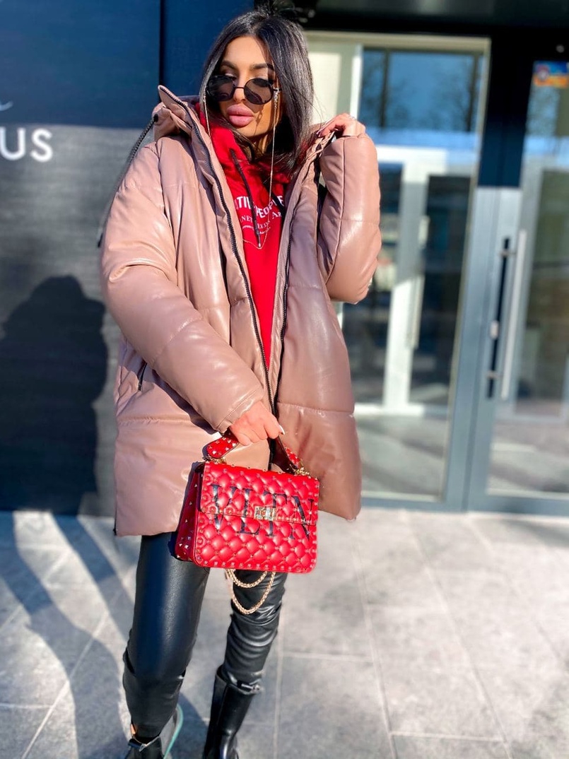 Тёплая куртка с капюшоном ❄️ Тёплая куртка с капюшоном ❄️ | PUSHKA SHOP