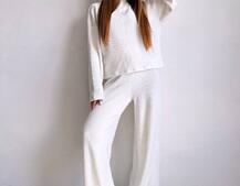 Трикотажний базовий комплект: світшот + штани  | PUSHKA SHOP