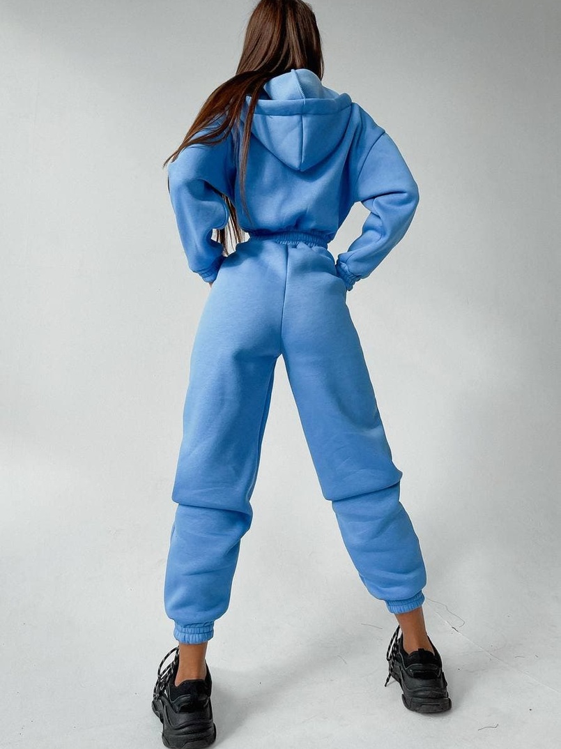 Тёплый комбинезон на молнии  | PUSHKA SHOP