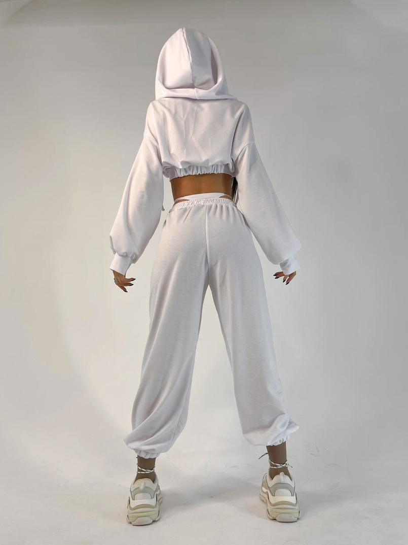 Трикотажный костюм с корсетными элементами и имитацией трусиков   | PUSHKA SHOP