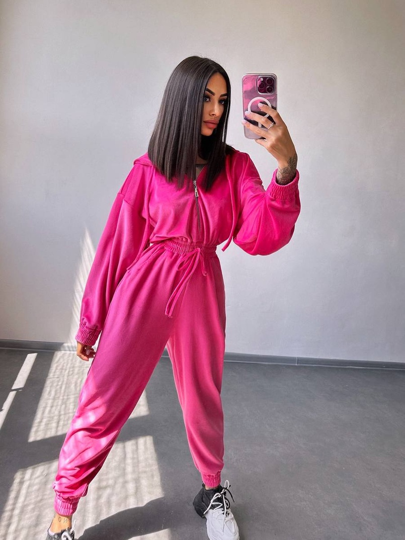 Велюровий комбінезон   | PUSHKA SHOP