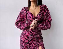 Комплект: топ із зав'язками на талії + спідниця міді з розрізом | PUSHKA SHOP