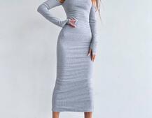 Облягаюча сукня міді з чашками з ефектом push up Облягаюча сукня міді з чашками з ефектом push up | PUSHKA SHOP