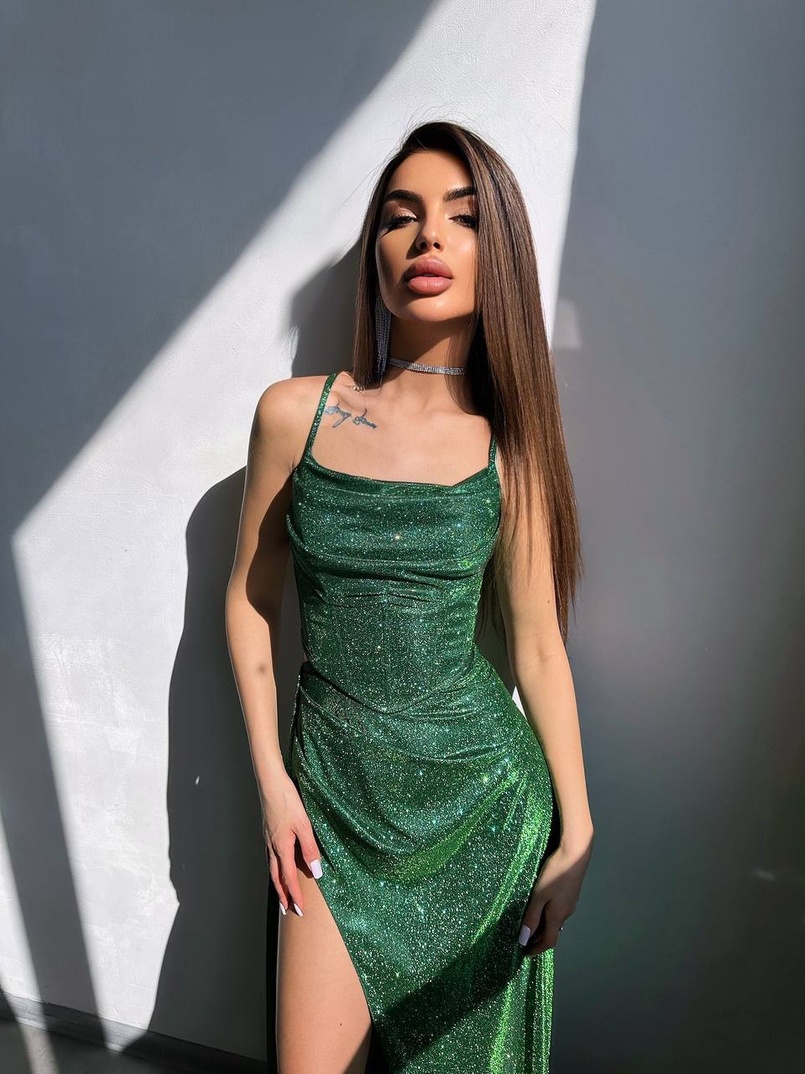 Сяючий комплект: корсет + спідниця максі Сяючий комплект: корсет + спідниця максі | PUSHKA SHOP