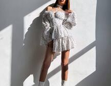 Сукня з чокером | PUSHKA SHOP