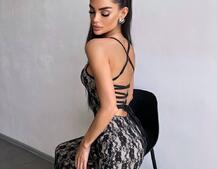 Мереживна сукня максі   | PUSHKA SHOP