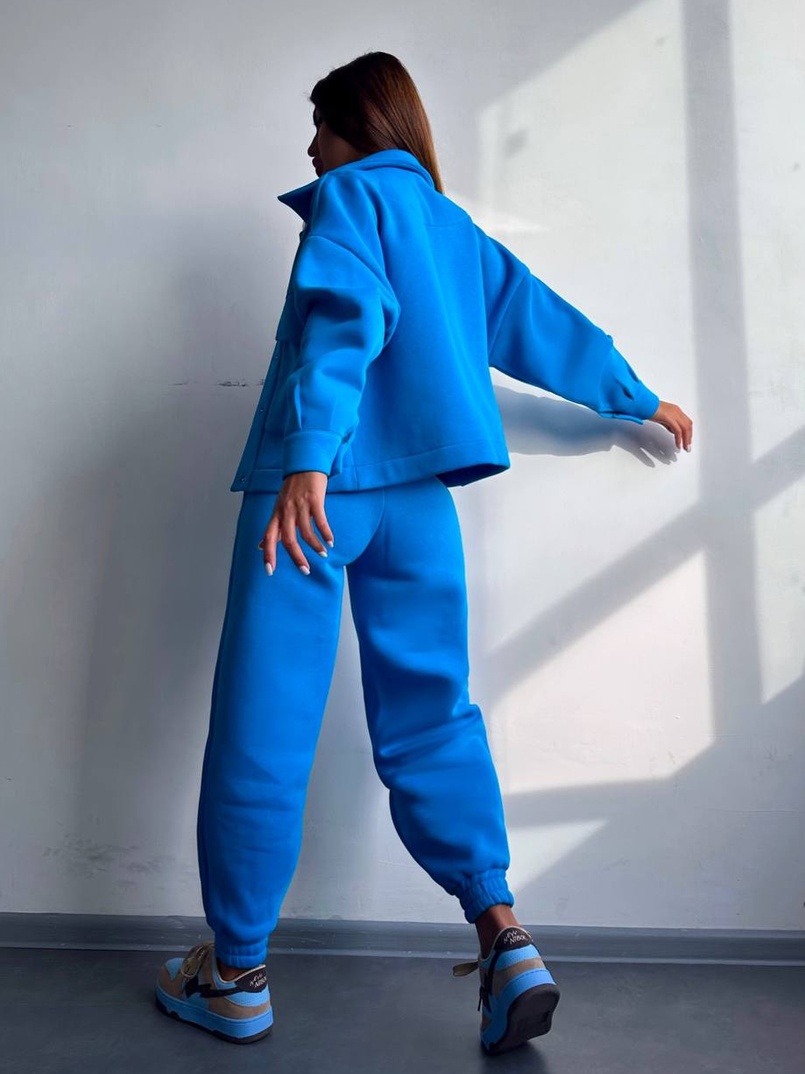 Комплект: тепла сорочка на кнопках + джоггери Комплект: тепла сорочка на кнопках + джоггери | PUSHKA SHOP