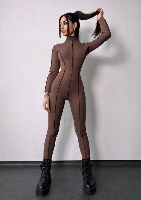 Трикотажний комбінезон у стилі «Печворк» | PUSHKA SHOP