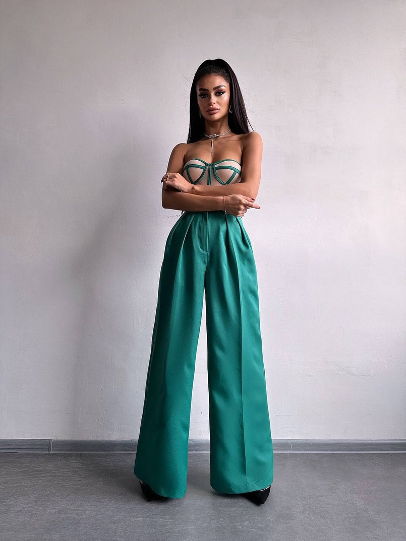 Костюм:  піджак на підкладці, штани+ корсет | PUSHKA SHOP