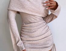 Трикотажна сукня міні  | PUSHKA SHOP