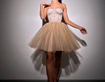 Комплект: корсет, декорований стразами + пишна фатинова спідниця Комплект: корсет, декорований стразами + пишна фатинова спідниця | PUSHKA SHOP