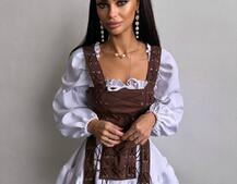 Комплект: сукня + корсет  Комплект: сукня + корсет  | PUSHKA SHOP