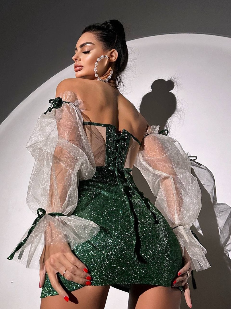 Сяючий комплект: корсет + спідниця Сяючий комплект: корсет + спідниця | PUSHKA SHOP