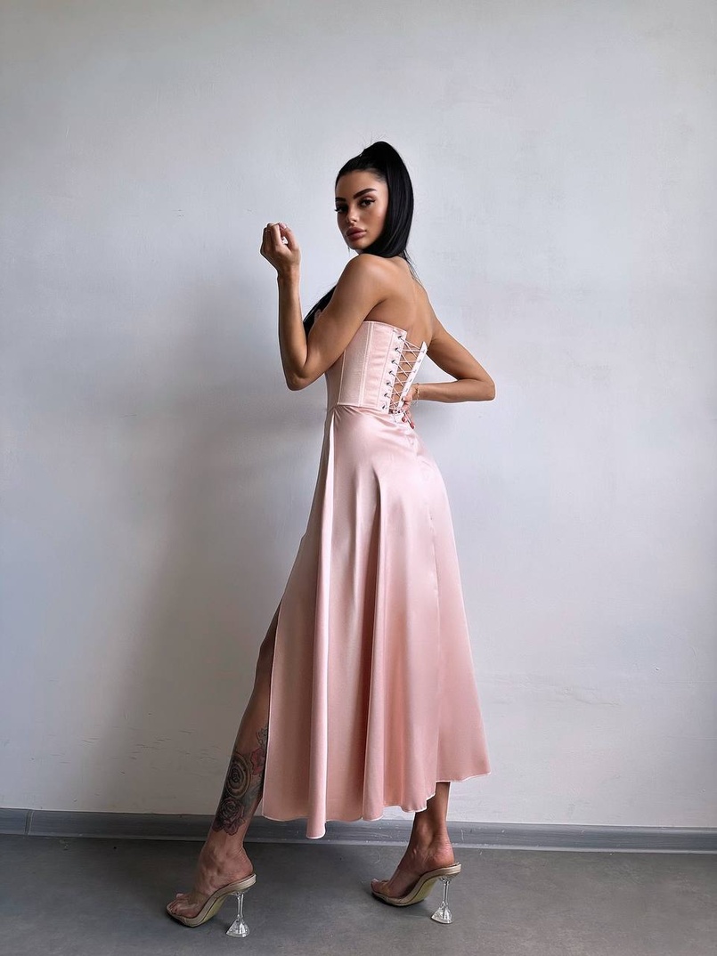 Корсетна сукня міді Корсетна сукня міді | PUSHKA SHOP