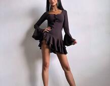 Сукня з з воланами на ґудзиках Сукня з з воланами на ґудзиках | PUSHKA SHOP