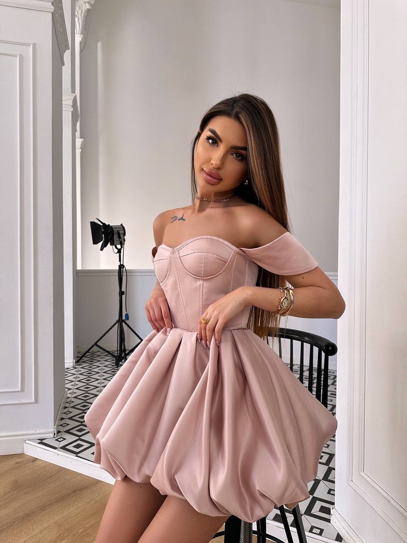 Комплект : корсет з чашечками+ спідниця балон Комплект : корсет з чашечками+ спідниця балон | PUSHKA SHOP