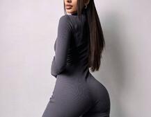 Облягаючий трикотажний комбінезон  | PUSHKA SHOP