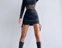 Облягаюча сукня з елементами корсету  Довжину спідниці можна регулювати  Облягаюча сукня з елементами корсету  Довжину спідниці можна регулювати  | PUSHKA SHOP