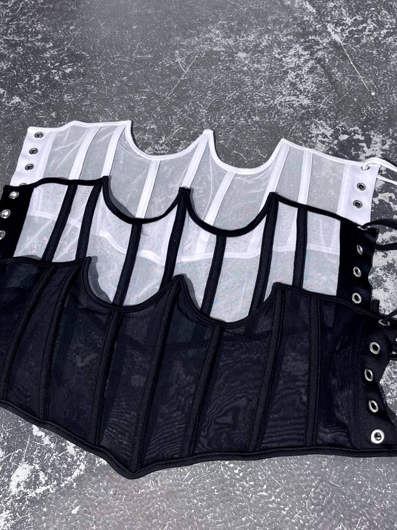 Корсет на кісточках зі шнурівкою Корсет на кісточках зі шнурівкою | PUSHKA SHOP