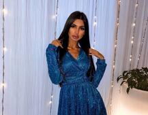 Эффектное платье мини с завязками на талии | PUSHKA SHOP