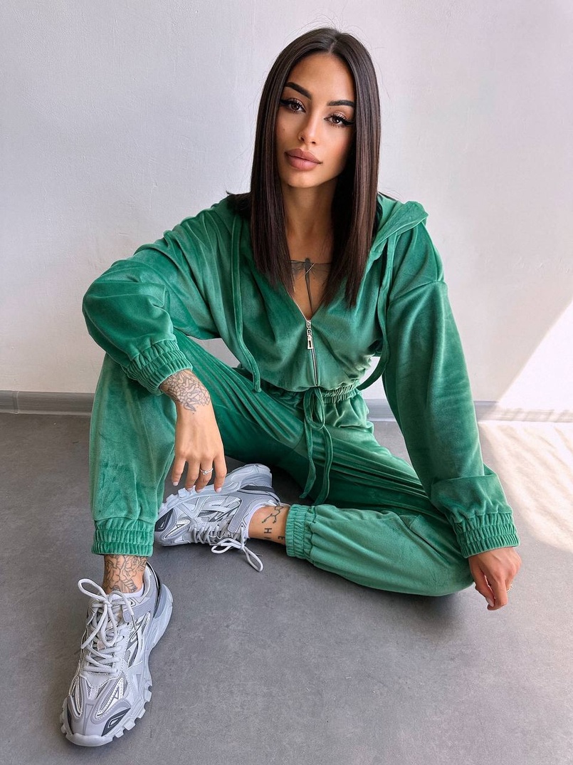 Велюровий комбінезон   | PUSHKA SHOP