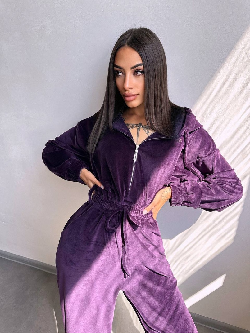 Велюровий комбінезон   Велюровий комбінезон   | PUSHKA SHOP