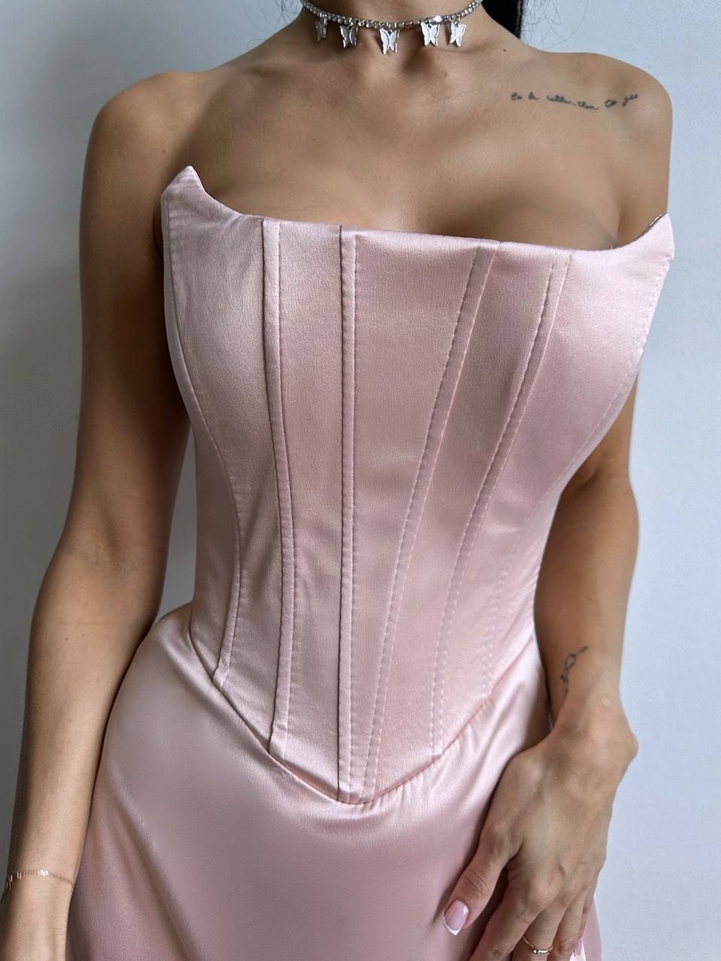 Корсетна сукня міді Корсетна сукня міді | PUSHKA SHOP