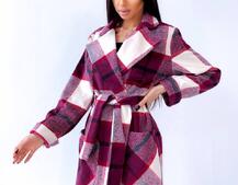 Кашемировое пальто в клетку на подкладке Кашемировое пальто в клетку на подкладке | PUSHKA SHOP