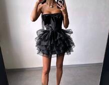 Комплект: корсет + пишна спідниця міні Комплект: корсет + пишна спідниця міні | PUSHKA SHOP