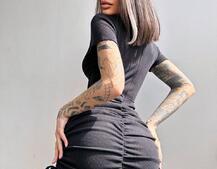 Сукня-міні  з елементами корсету  Довжину спідниці можна регулювати  Сукня-міні  з елементами корсету  Довжину спідниці можна регулювати  | PUSHKA SHOP