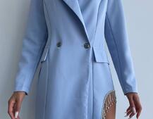 Приталена сукня-піджак, декорована бахромою зі страз Приталена сукня-піджак, декорована бахромою зі страз | PUSHKA SHOP