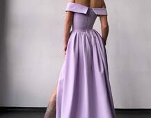 Сукня максі з відкритими плечима  | PUSHKA SHOP