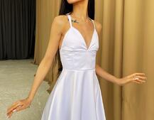 Платье-миди с корсетным верхом Платье-миди с корсетным верхом | PUSHKA SHOP