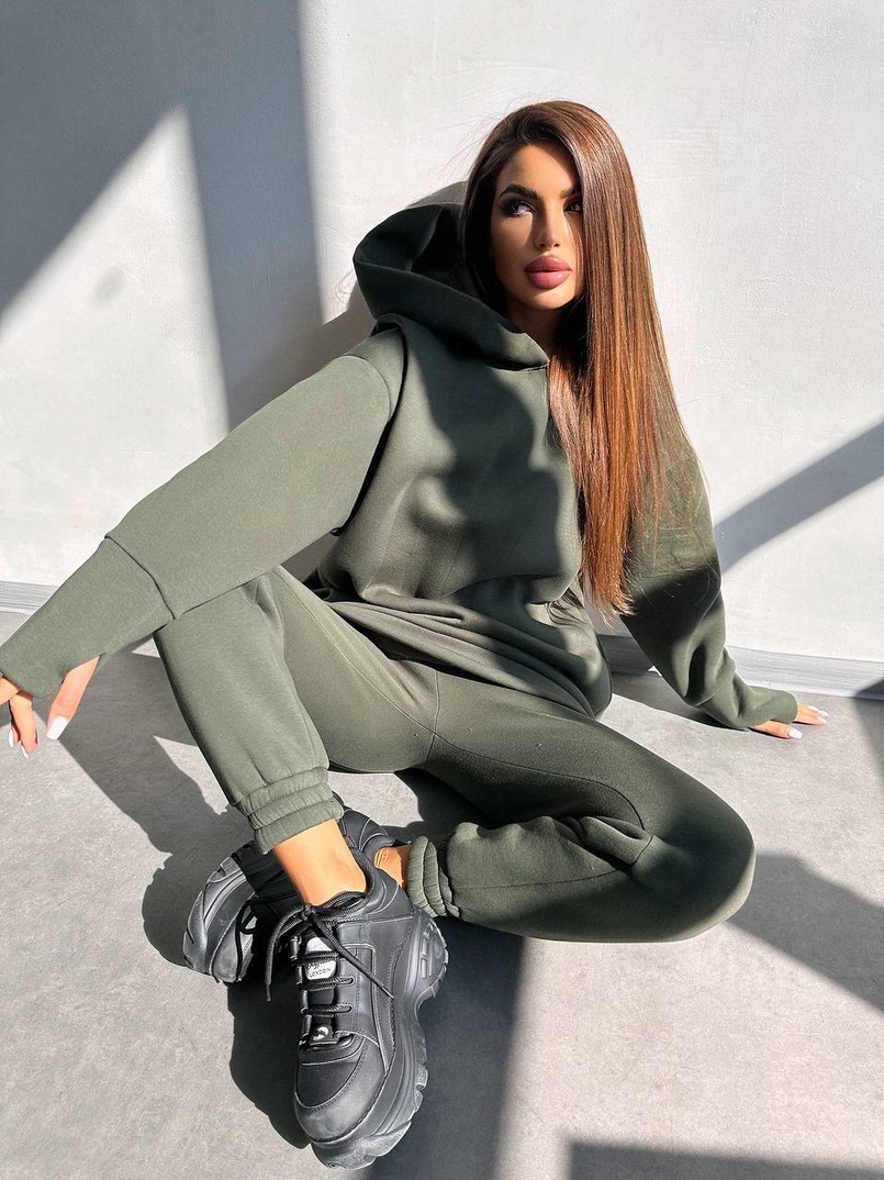 Теплий комплект: худі + спортивні штани | PUSHKA SHOP