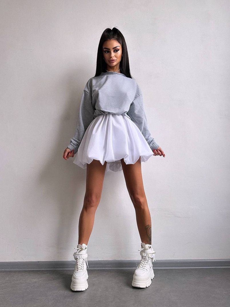 Комплект: спідниця + світшот | PUSHKA SHOP