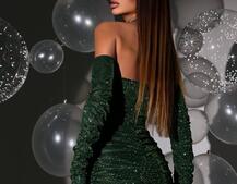 Сяюча корсетна сукня бюстьє Сяюча корсетна сукня бюстьє | PUSHKA SHOP