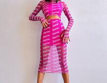 Комплект: топ + спідниця міді   Комплект: топ + спідниця міді   | PUSHKA SHOP