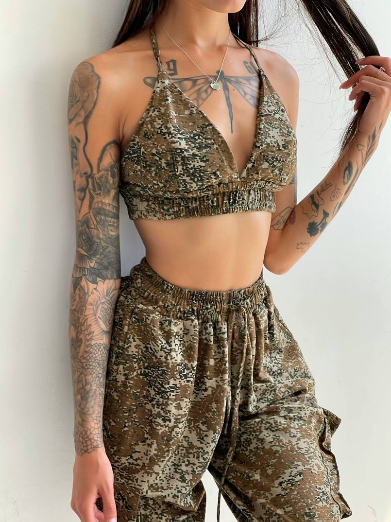 Костюм мілітарі трійка | PUSHKA SHOP