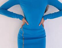 Сукня міні  зі змійкою | PUSHKA SHOP