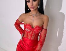 Комплект: мереживний корсет  +  спідниця максі   | PUSHKA SHOP