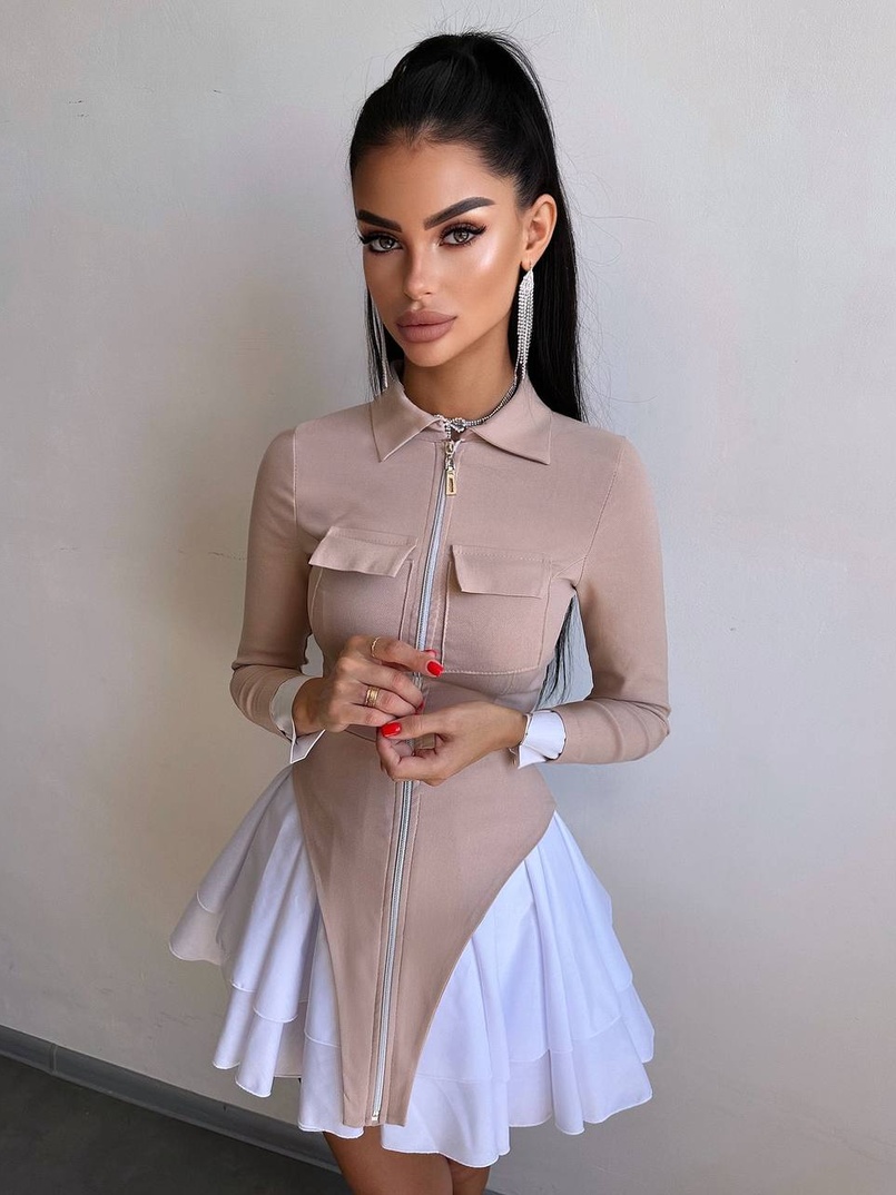 Сукня із пишною спідницею Сукня із пишною спідницею | PUSHKA SHOP