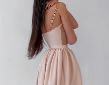 Платье-бюстье с чашечками и элементами корсета Платье-бюстье с чашечками и элементами корсета | PUSHKA SHOP