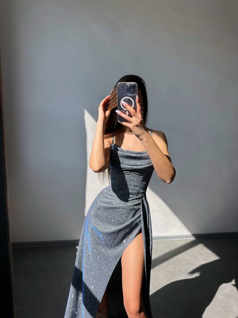 Сяючий комплект: корсет + спідниця максі | PUSHKA SHOP