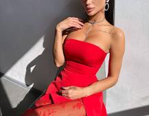 Комплект: піджак + блуза з баской + мереживна спідниця-шорти  | PUSHKA SHOP