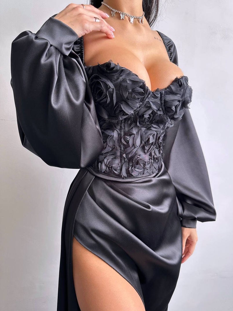 Комплект : корсет + спідниця максі | PUSHKA SHOP