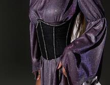 Сяючий комплект: сукня + корсет   | PUSHKA SHOP