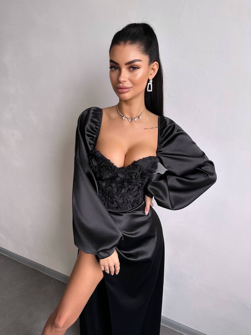 Комплект : корсет + спідниця максі | PUSHKA SHOP