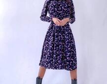 Цветочное платье-рубашка на пуговицах Цветочное платье-рубашка на пуговицах | PUSHKA SHOP