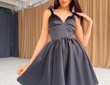 Корсетное платье с пышной юбкой  | PUSHKA SHOP